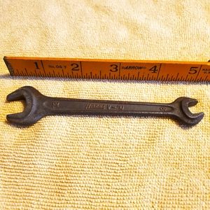 Vintage HAZET V-10 13 mm 8 mm Open End Wrench
